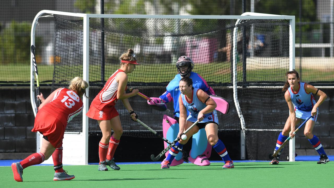 Ipswich A-Grade women's hockey match played between Norths and Swifts at the Ipswich Hockey Complex on Sunday afternoon.