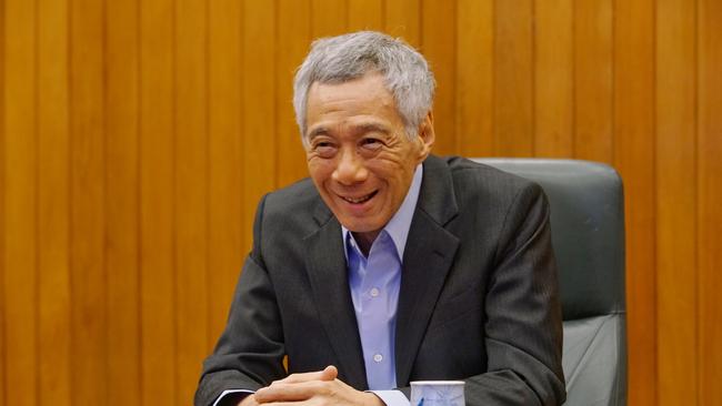 Singapore PM Lee Hsien Loong. Picture: Ministry of Communications and Information, Singapore