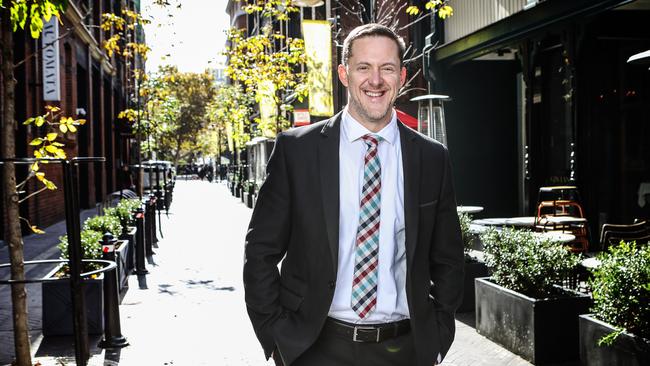 Authors of the report, Australia’s export mix, industrial base and economic resilience challenge, include Australia China Relations Institute director Professor James Laurenceson, above. Picture: Hollie Adams/The Australian