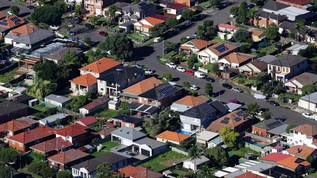 Housing affordability continues to deteriorate, threatening aspiring homeowners’ entry into the market. Picture: NewsWire / Gaye Gerard