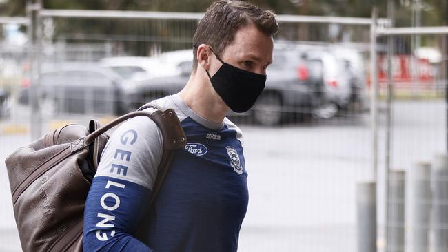 Patrick Dangerfield has been following Geelong’s strict Covid-19 rules.