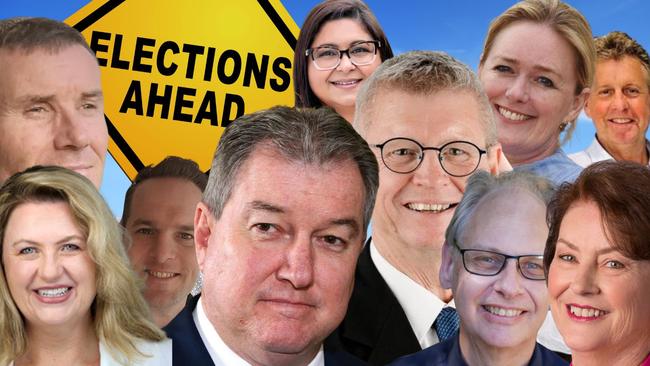 These are some of the candidates for Logan, Ipswich, Moreton and Redland in the March 16 local council elections.