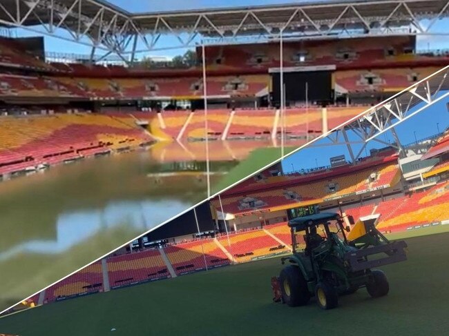 Suncorp image that gives footy fans hope