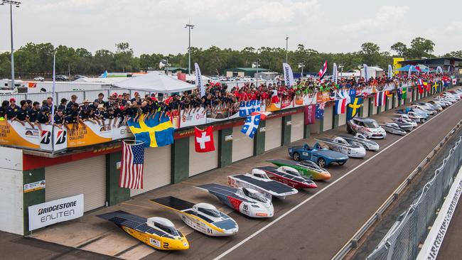 2023 Bridgestone World Solar Challenge, Hidden Valley Raceway, Saturday, October 21, 2023. Picture: Pema Tamang Pakhrin.