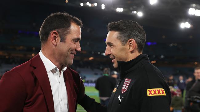 Maroons coach has acknowledged the input of Smith, admitting possibly no one has contributed more the Maroons. Picture: Getty Images