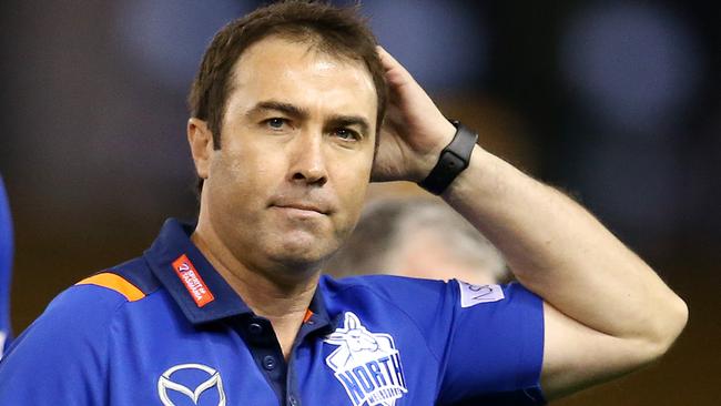 North Melbourne coach Brad Scott. Picture: Michael Klein