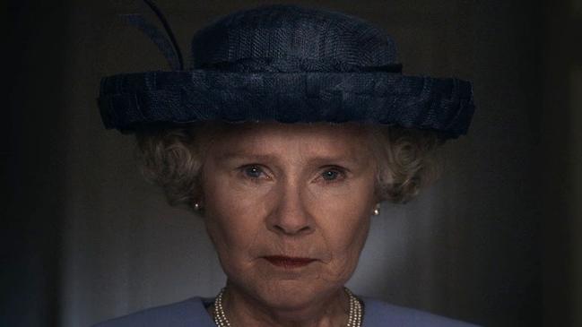 Imelda Staunton as Queen Elizabeth II in the final season of The Crown. Picture: Netflix