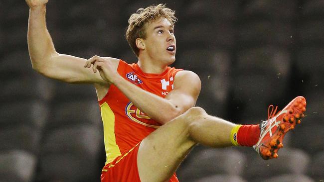 Tom Lynch will spearhead Gold Coast’s forward line. Picture: Getty