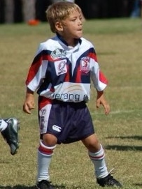 Reece Walsh in U6s at Nerang Roosters. Picture: Supplied