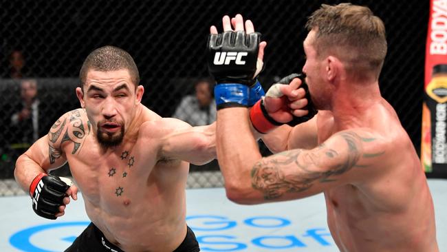 Whittaker is determined to continue his UFC career after fighting Gallen.