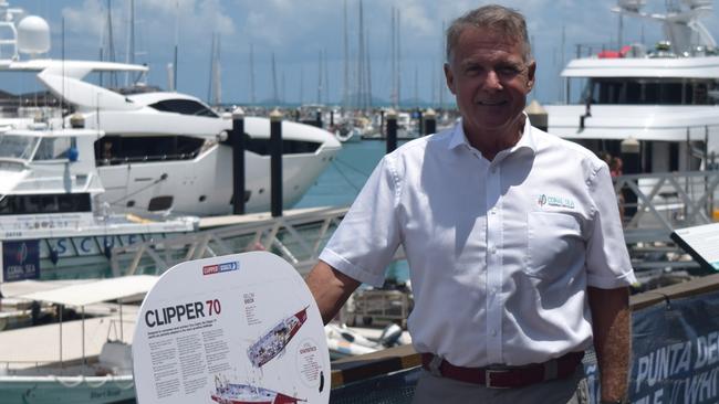 Coral Sea Marina Resort owner Paul Darrouzet was the mastermind behind bringing the Clipper Round the World Yacht Race to the Whitsundays.