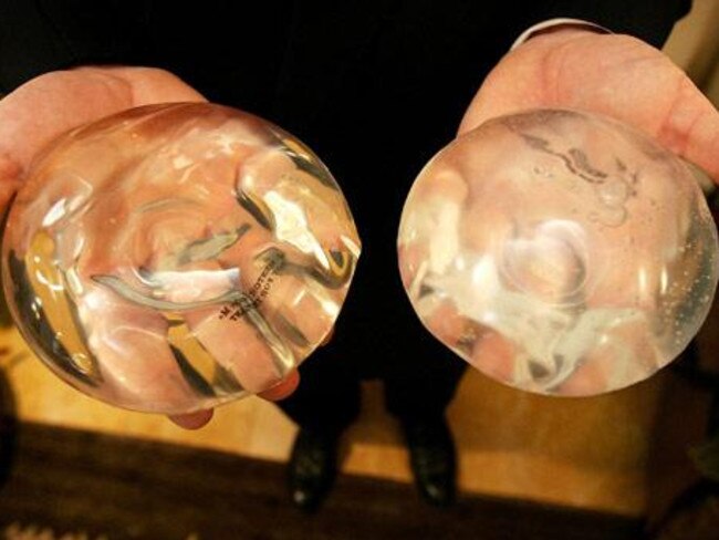 Linked to rare cancer ... Textured breast implants attract infection.