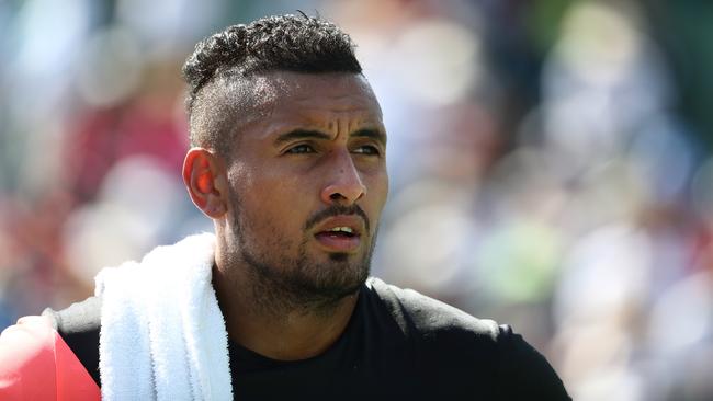 Nick Kyrgios has pulled out of the French Open. Picture: Getty