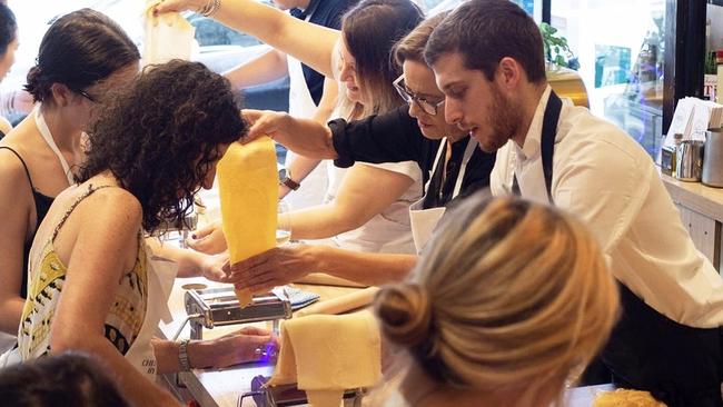 Learn the delicious art of pasta making at La Favola.