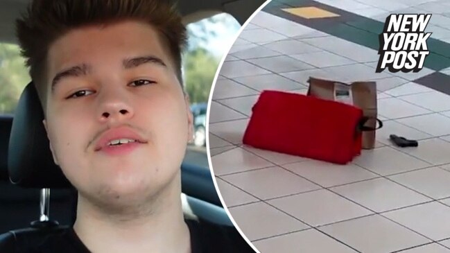 Youtube Pranksters Mall Stunt Goes Wrong When He Gets Shot By His Intended Target The Australian 9535