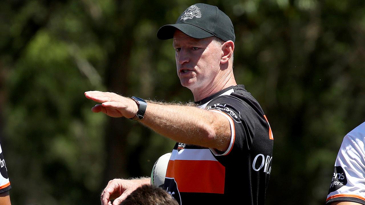 Wests Tigers coach Michael Maguire has signed a two-year contract extension. Picture: Toby Zerna