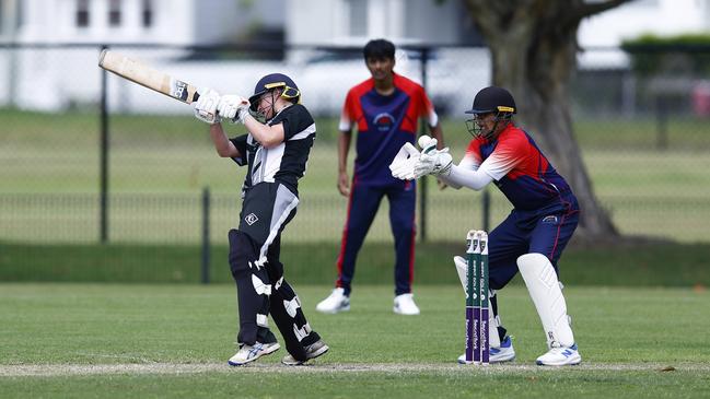 Izaan Mohammed (wicketkeeper) was Waratah-Mayfield’s top player in the tournament. Picture: Michael Gorton