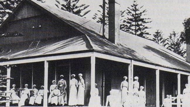 Nurses at Prince Henry Hospital.