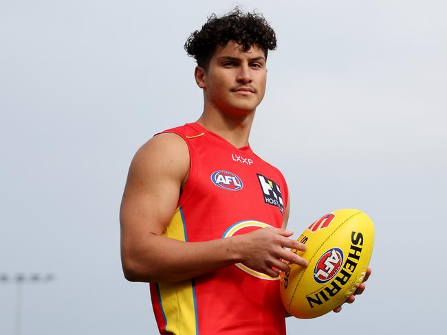 Gold Coast Suns 2023 draftee Jake Rogers Photo: Chris Hyde / Getty Images