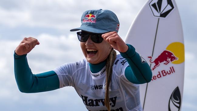 Sierra Kerr, 15, won the Tweed Coast Pro junior girls event at Cabarita Beach on Saturday 27 March 2022