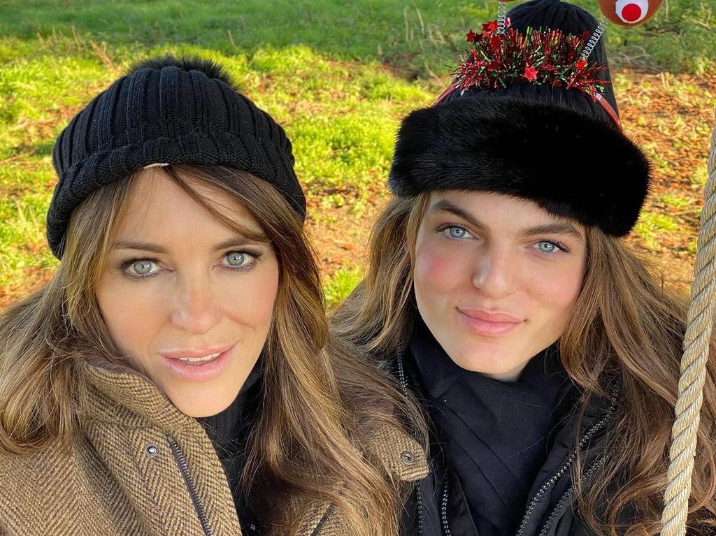 Damian Hurley is the spitting image of his famous mum. Picture: damianhurley/Instagram