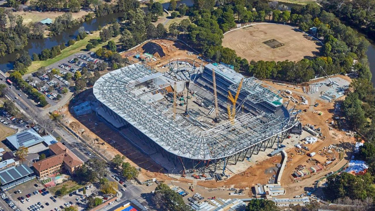 Latest photos of Western Sydney Stadium in Parramatta (www.skyviewaerial.com.au)
