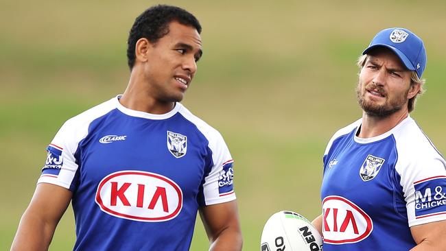 Hopoate knows the Bulldogs have to deliver against the Eels. Image: Mark Kolbe/Getty Images