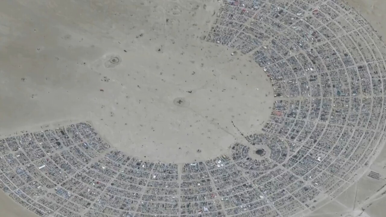 Man dies at Burning Man festival after days of torrential rain and floods