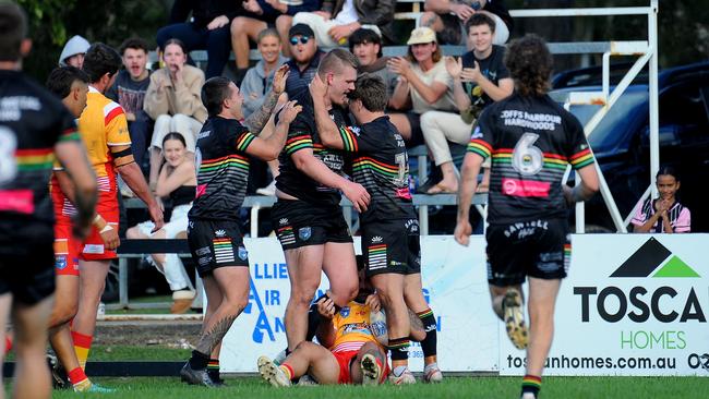 The Panthers broke a 13-year drought with the win. Picture: Leigh Jensen