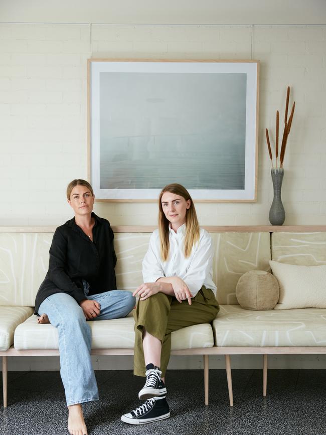 Baina founders Anna Fahey and Bailey Meredith. Photo: Greta van der Star