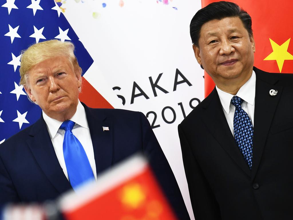 The tension between the US and China has increased over the course of the pandemic, impacting Australia’s relationships with the two economic powers. Picture: Brendan Smialowski/AFP