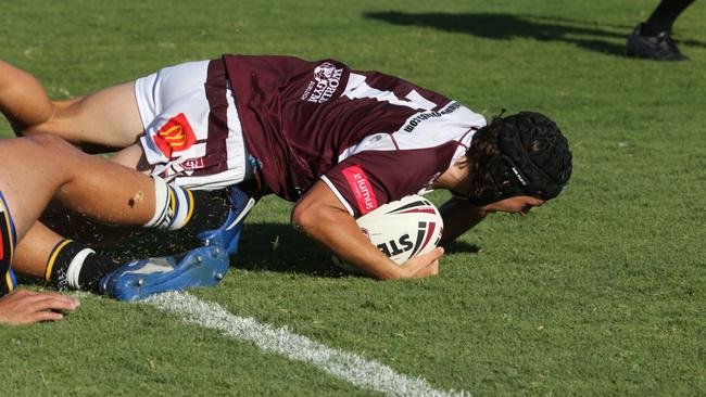 Bailey McConnell during the Mal Meninga Cup clash against Souths Logan.