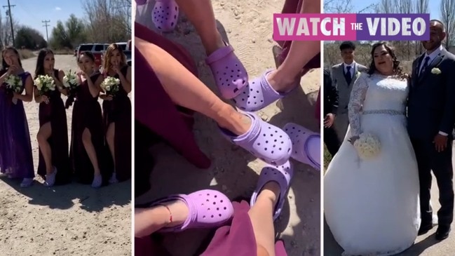 Bridal discount party crocs