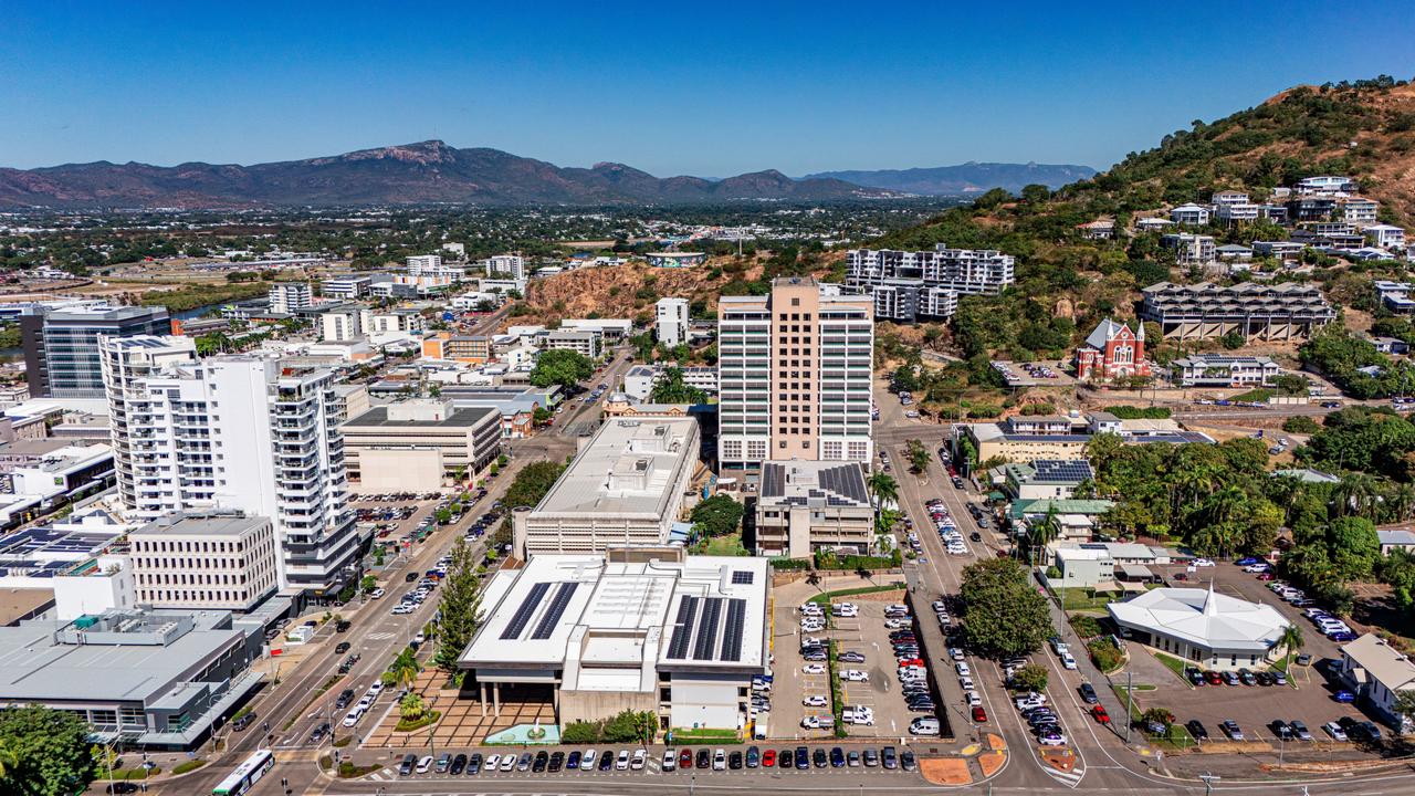 Aerial view of Townsville, which had one suburb on the list. Supplied.