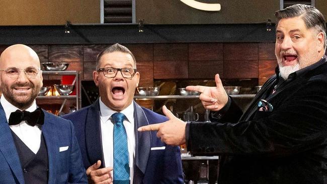 The trio fronted MasterChef for a decade. Picture: Ten