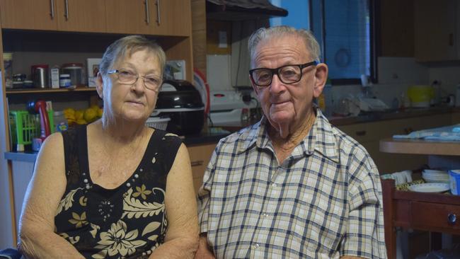 Janet and Navio Zeglio travel to Mackay from Midge Point every week for Mrs Zeglio’s kidney dialysis. Picture: Laura Thomas