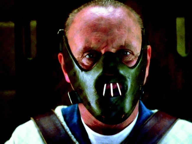 Actor Anthony Hopkins as Hannibal Lecter in scene from film 'Red Dragon' - movies