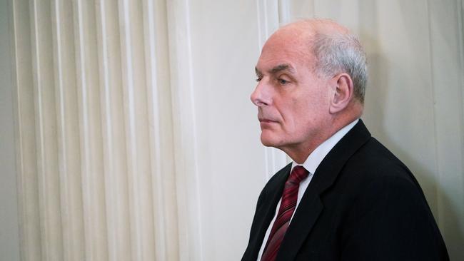 White House Chief of Staff John Kelly. Pic: AFP