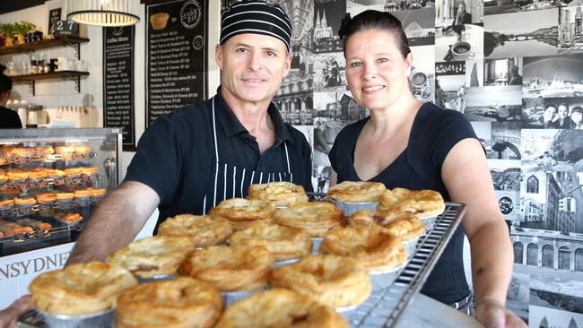 David and Nicole Landgrebe at The Brooky Pie.