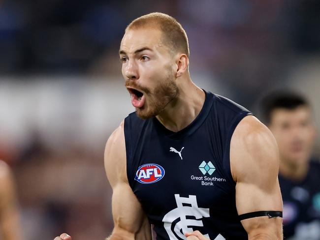 Carlton and Brisbane will play in a rematch of their Opening Round thriller. (Photo by Dylan Burns/AFL Photos via Getty Images)