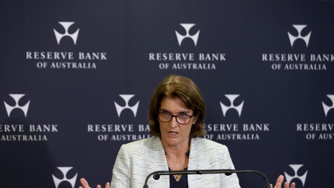 RBA head Michele Bullock said on Friday the central bank hadn’t ruled out a further increase in interest rates. Picture: NCA NewsWire / Dylan Coker