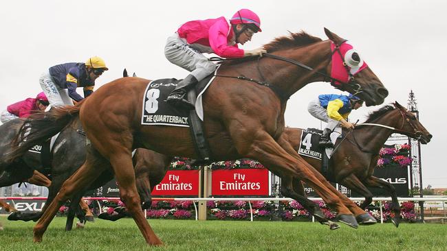 Newmarket Handicap winner The Quarterback steps out at Caulfield on Saturday.