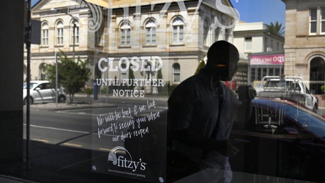 Fitzy's sign, closed. Pubs. Picture: Bev Lacey