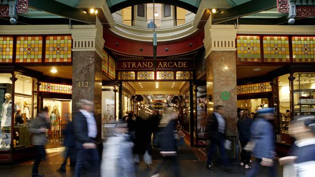 Australia could temporarily slide into a per capita recession. Picture: NewsWire / John Appleyard