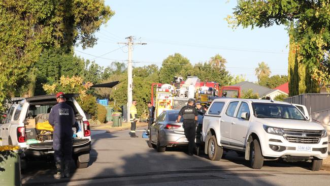 Two people have died after a house fire at Edwardstown. Picture: Dean Martin