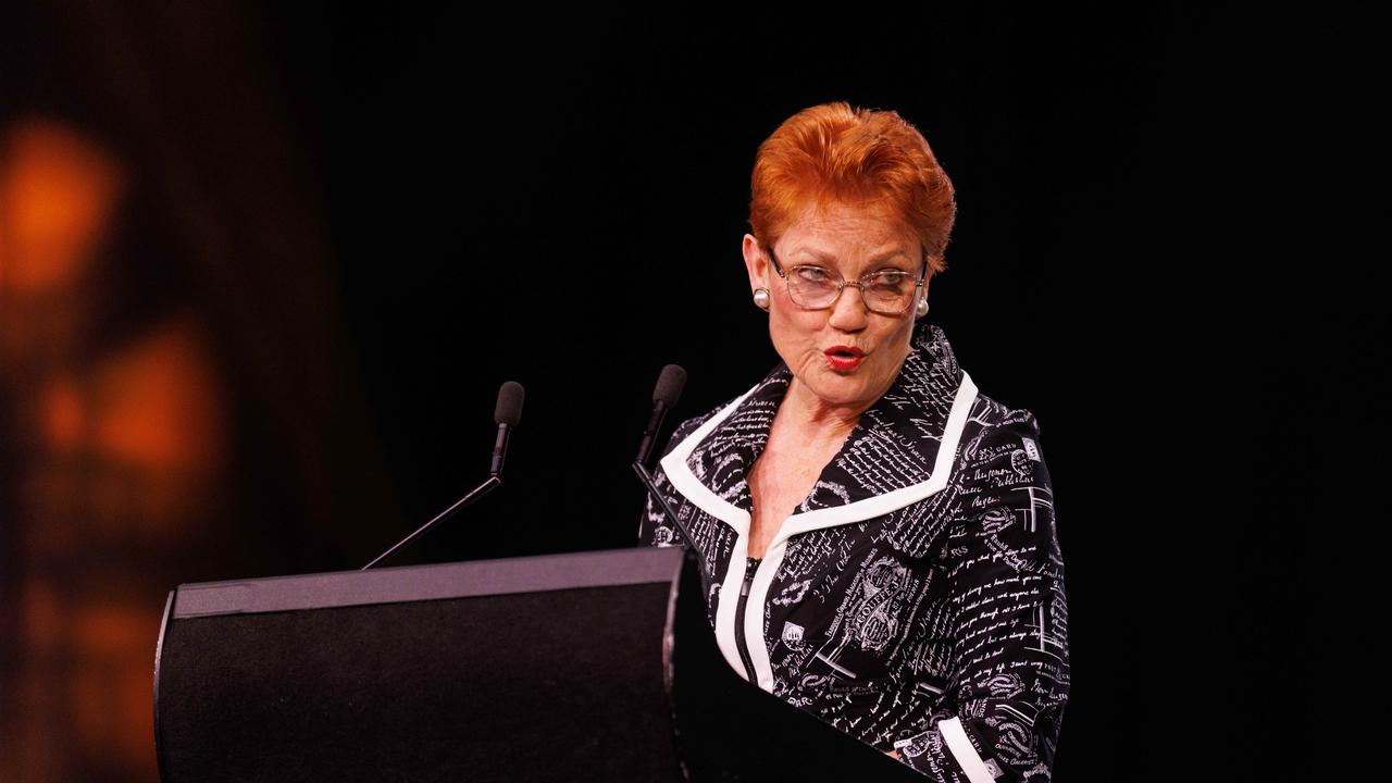 One Nation federal leader Pauline Hanson has denied the allegations and welcomed an investigation. Picture: NCA NewsWire / David Swift