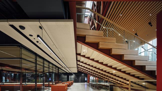 MONASH WOODSIDE BUILDING FOR TECHNOLOGY AND DESIGN. PICTURE: MICHAEL KAI