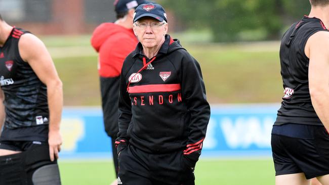 Essendon club doctor Bruce Reid has been diagnosed with cancer. Picture: Kylie Else