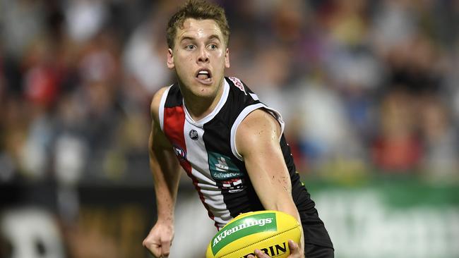 Nathan Lonie is fighting for his AFL future.