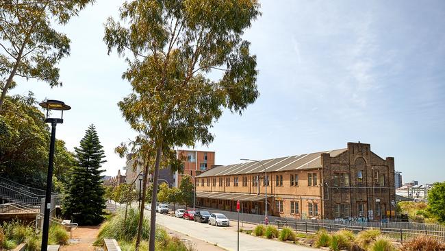 Build to rent site at the heritage-listed clothing store building in the sub-precinct of Redfern-North Eveleigh, NSW. Picture: Supplied